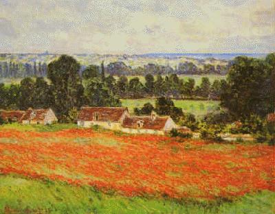 Field of Poppies, Claude Monet